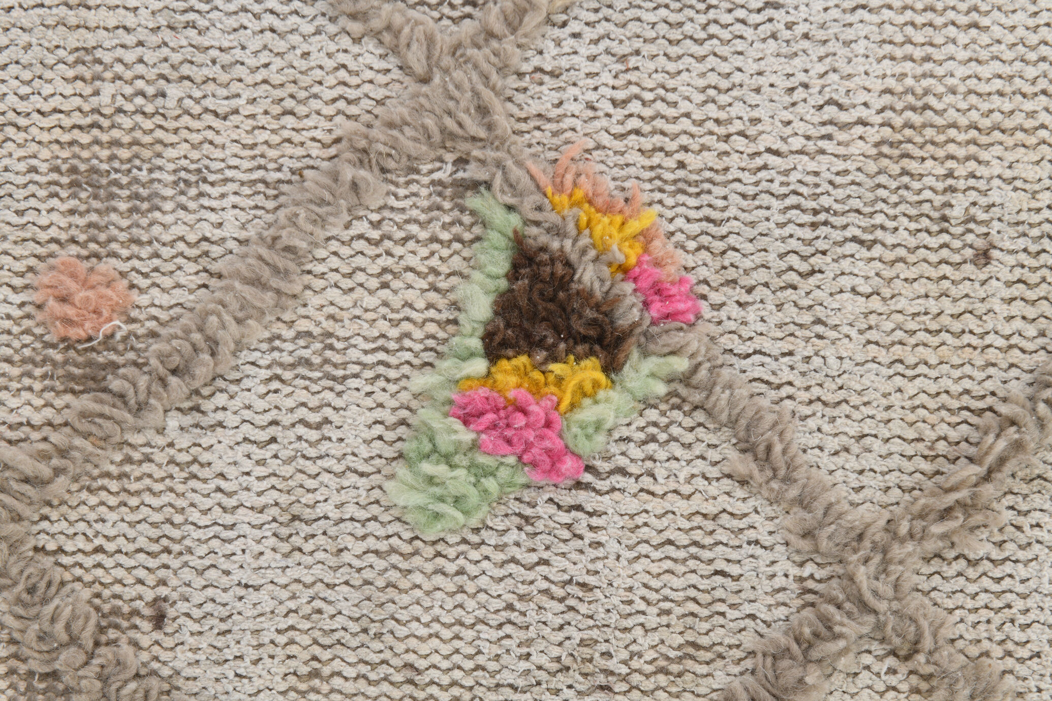 Scandinavian Wool Vintage Rug,286x172Cm