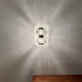 Ensemble de 2 appliques murales ou plafonniers Ice Cube de J.T. Kalmar