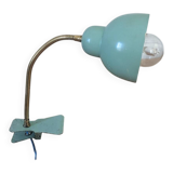 Vintage clip-on casserole lamp