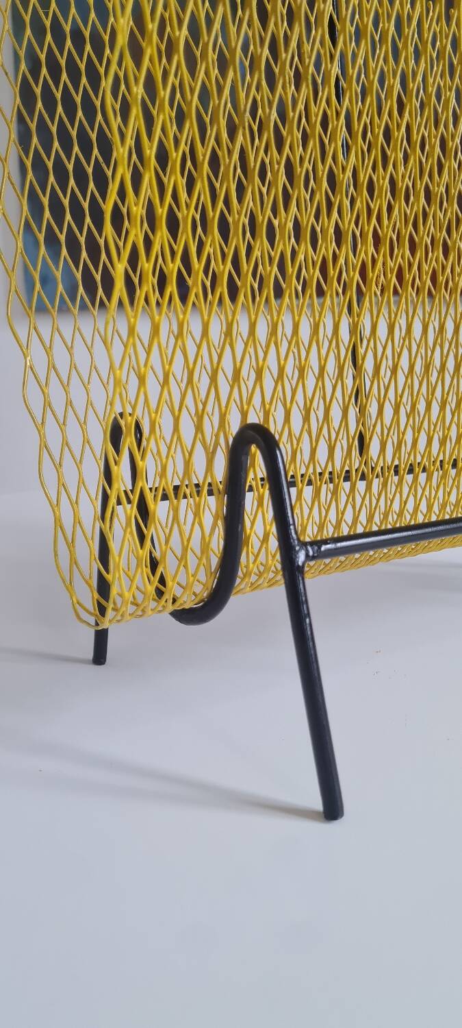 60s metal magazine rack