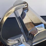 Petite lampe Pirouett Art Déco pied chromé