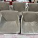 Swivel leather armchair team by wellis