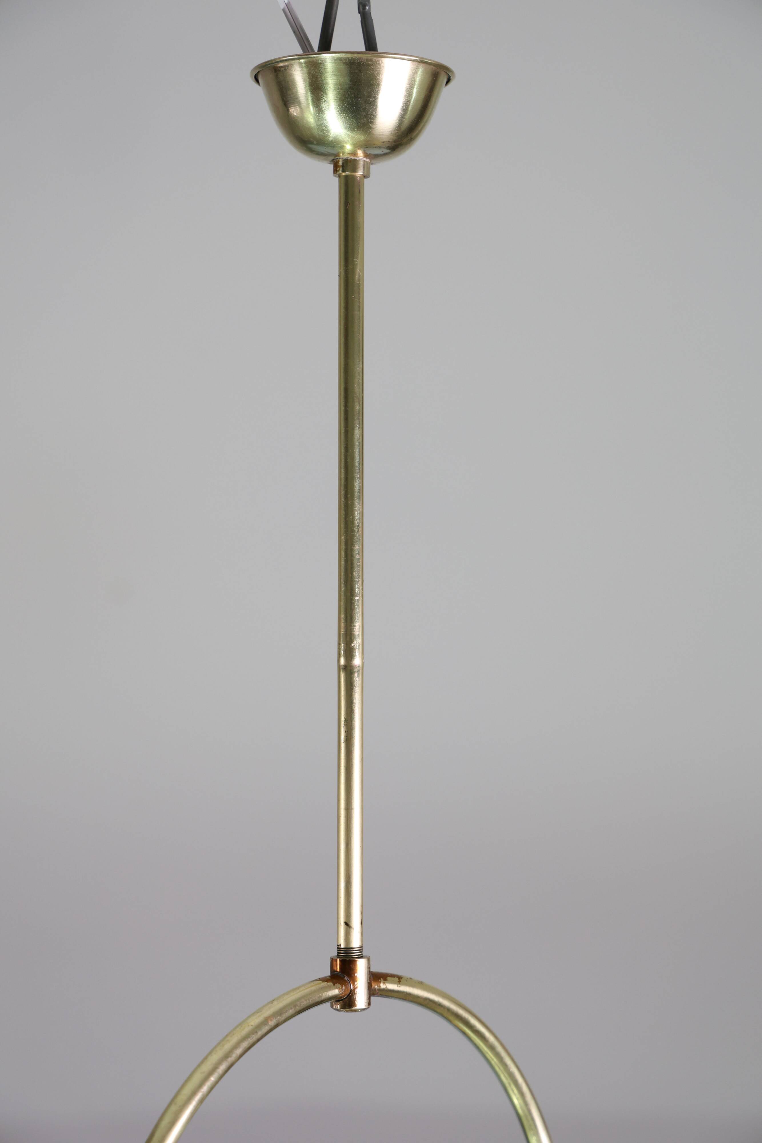 Art Decò Barovier e Toso Pendant Light, 1950