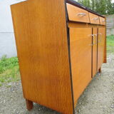 50s oak enfilade