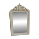Louis Philippe mirror with patinated cartouche