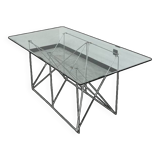 Dining table with folding base by Max Sauze Studio, France, 1970s