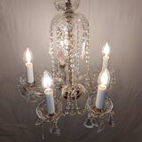 Stamped chandelier