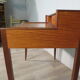 Art Deco office in lemon and mahogany