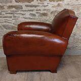 Mustache back club chair