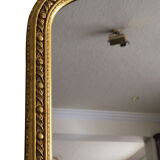 Miroir doré du 19ème siècle