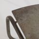 Sculptural metal bench / Artist's work dating from 2000