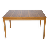 Table à manger du milieu du siècle, années 1960, noyer