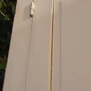 81.2x212 door and old molded paneled communication frame