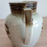 Bareuther Bavaria pyrite stoneware pitcher from the 70s