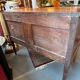 Louis XVI jump commode, 18th century, made of solid walnut.