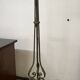 Art Deco wrought iron floor lamp base from the 1940s