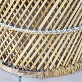 Island-inspired rattan armchair