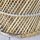 Island-inspired rattan armchair