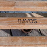 Old James - Davos wooden sled
