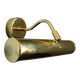 Vintage brass wall lamp