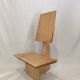 Brutalist chair sculpture