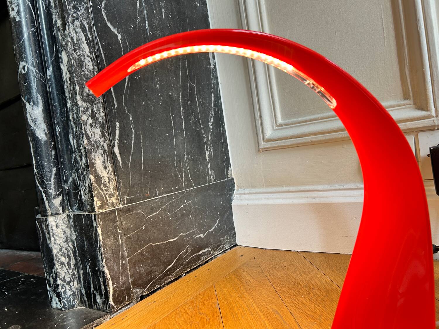 Kartell Table Lamp TAJ in red