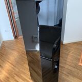 Black lacquered cabinet by Kazuhide Takahama for Cassina, 1980