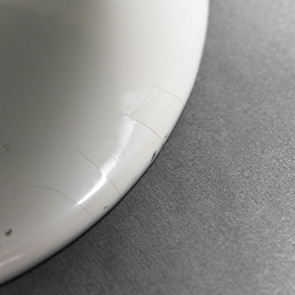 Pair of oval armchairs space age 70s vintage modernariato