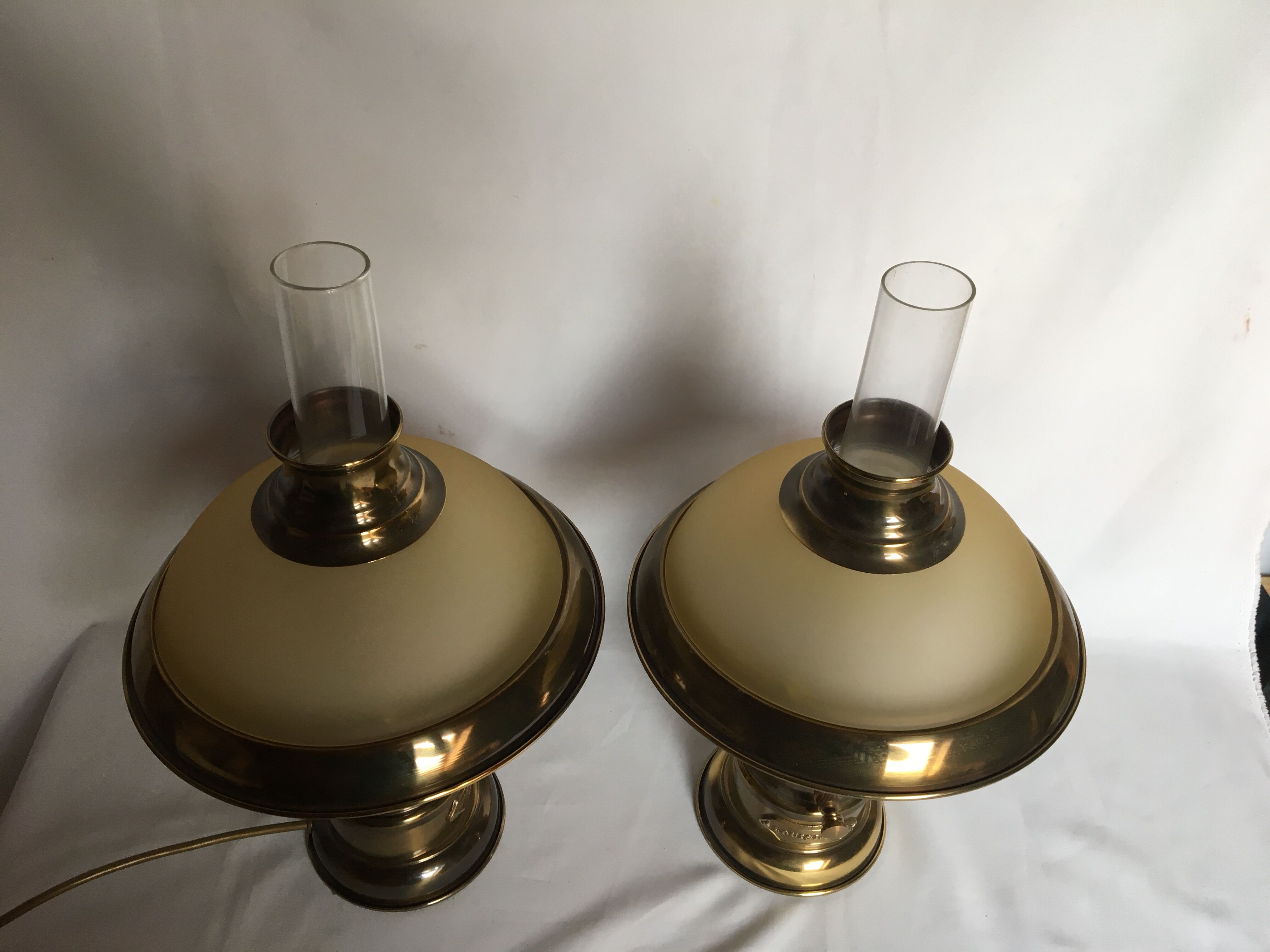Pair lamps J.P. Rickaert