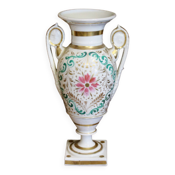 Empire vase in Paris porcelain