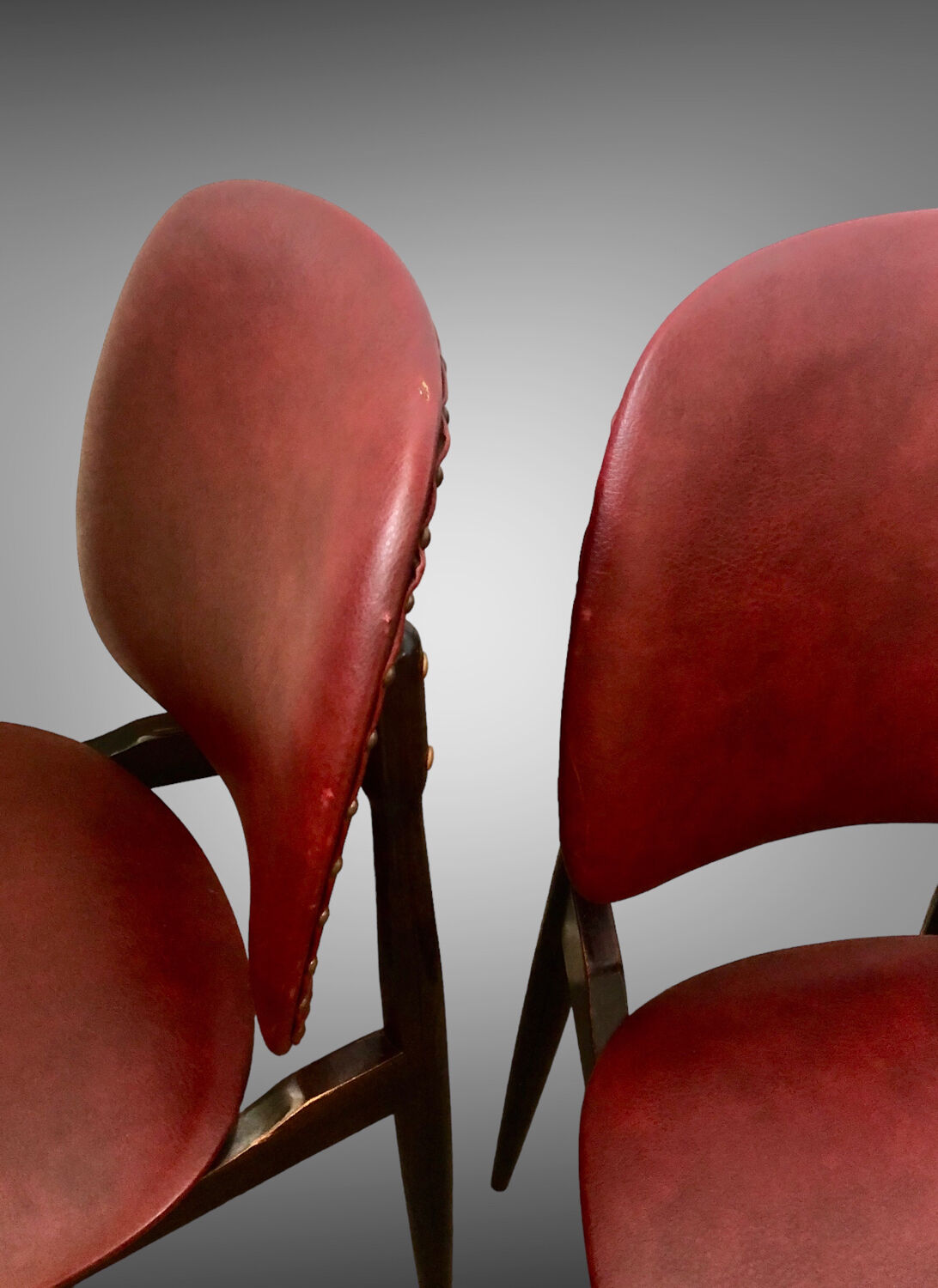 Set of 4 design chairs Pegasus vintage Baumann edition 1960s