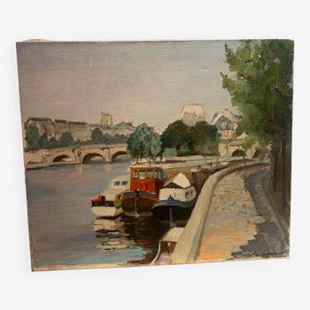 Tableau bord de seine