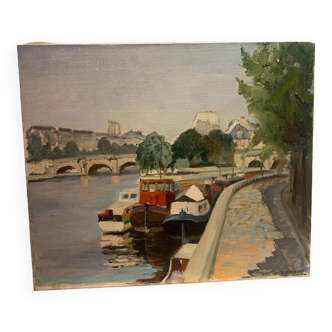 Tableau bord de seine