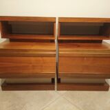 Paire de chevets scandinave teck année 70 simat doubinski