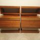 Paire de chevets scandinave teck année 70 simat doubinski