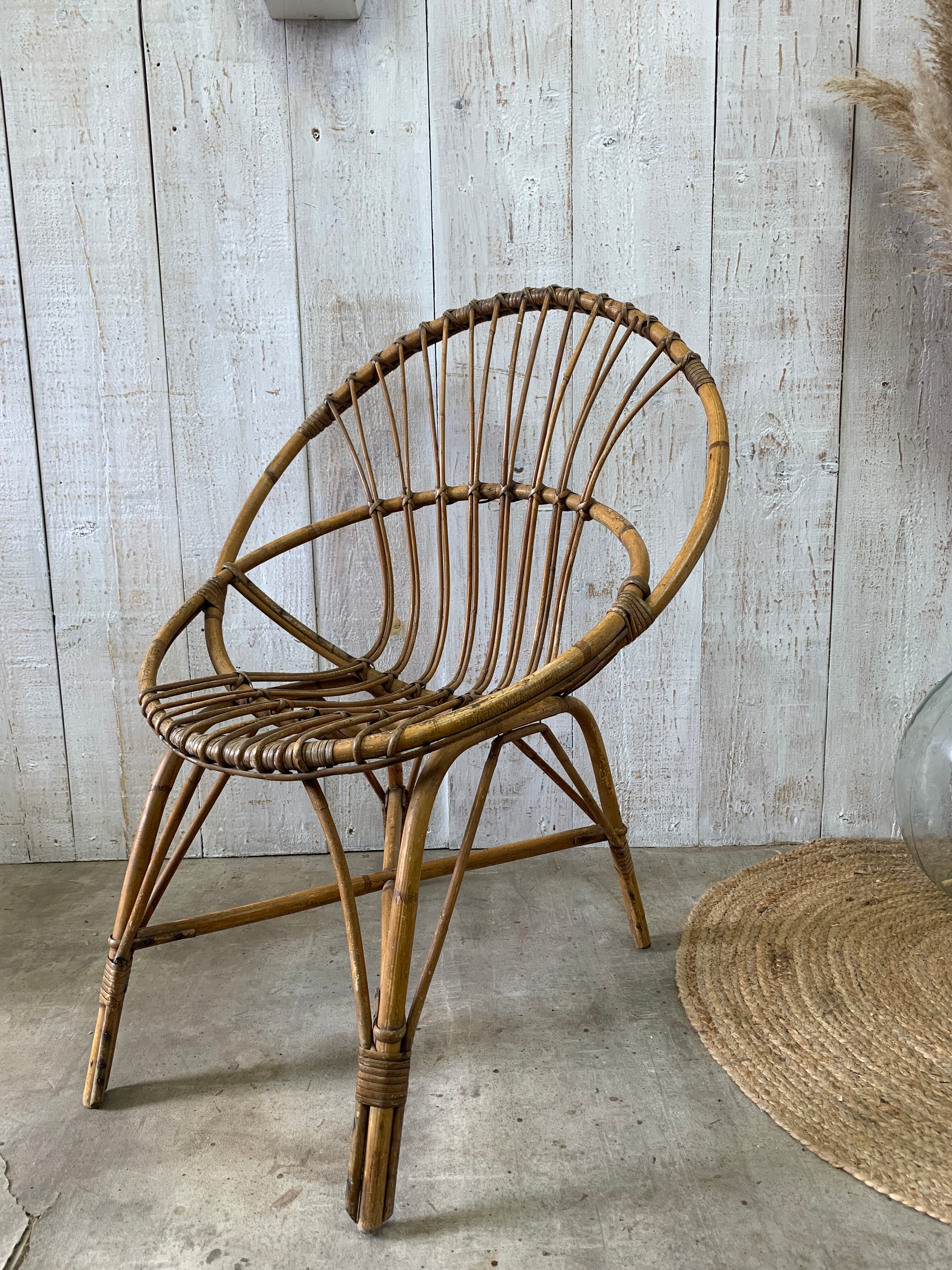 Rattan armchair POP UP CHRISTMAS 2022