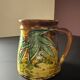 Provençal pitcher in ceramic signed Galtié – olive leaf decoration