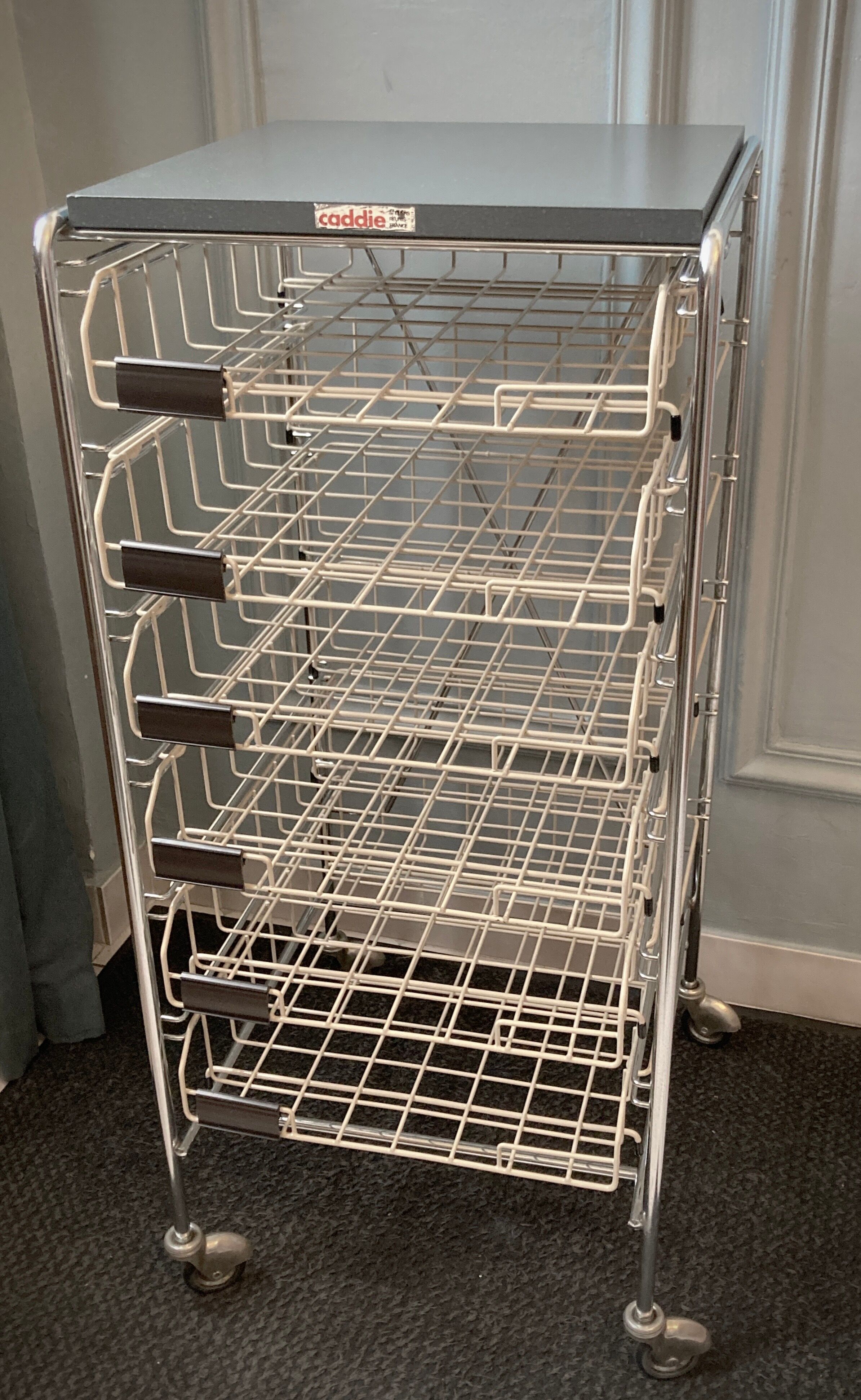 Vintage office trolley "Caddie"