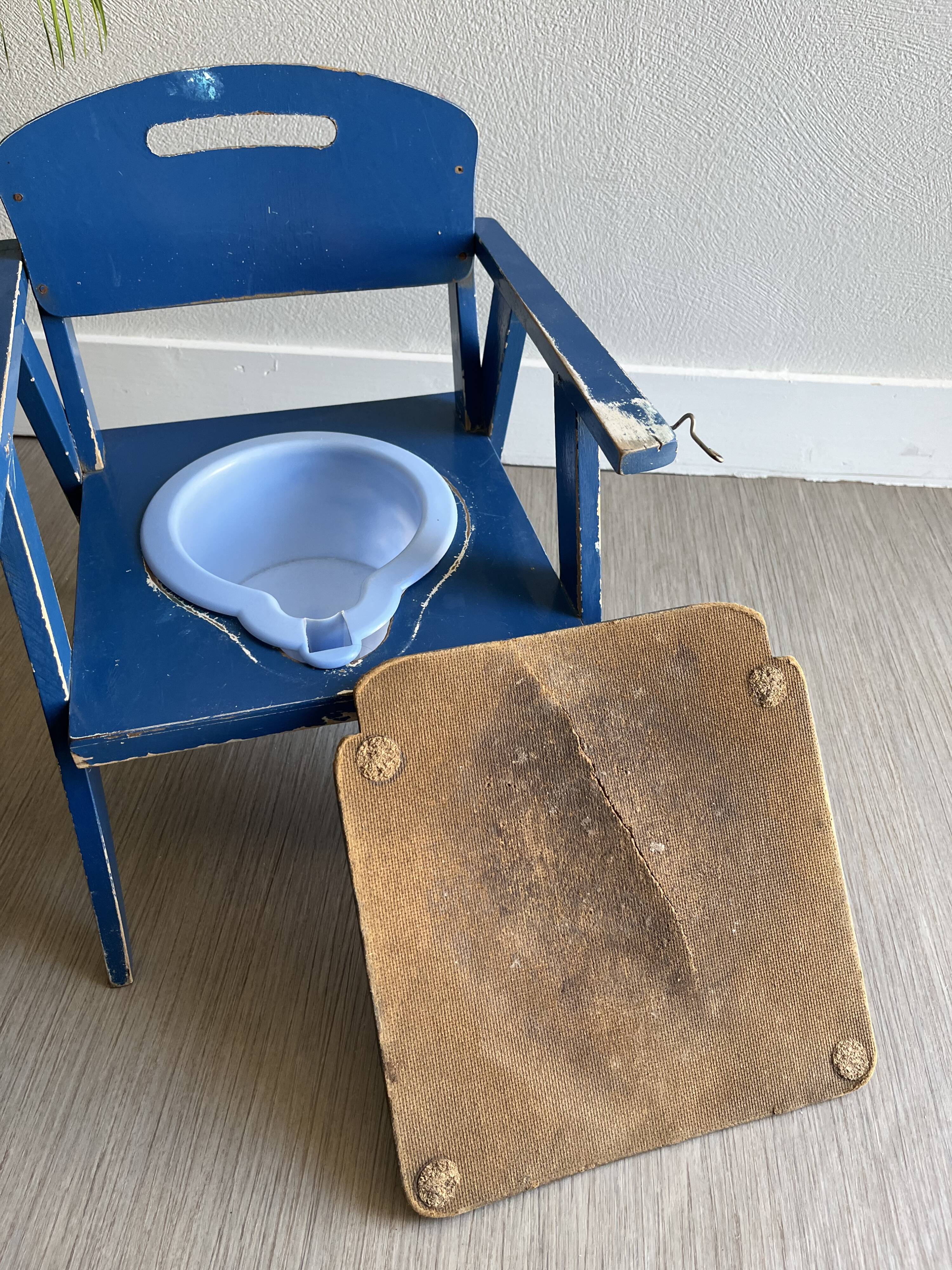 Vintage children's potty chair