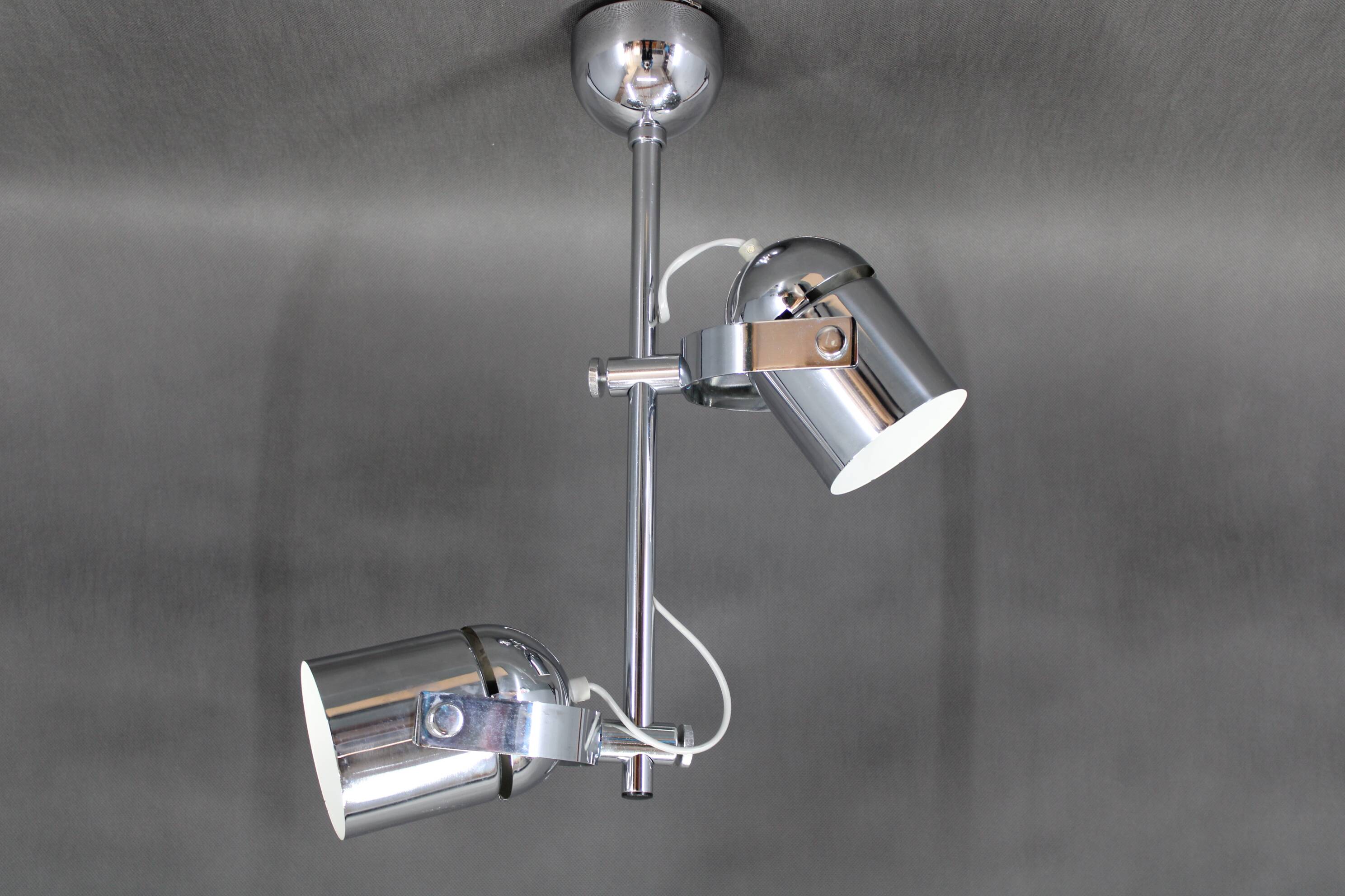 1960s Adjustable Ceiling Light Combi Lux designed by Stanislav Indra, Czech