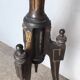 Napoleon III wooden and marble column saddles xiXem