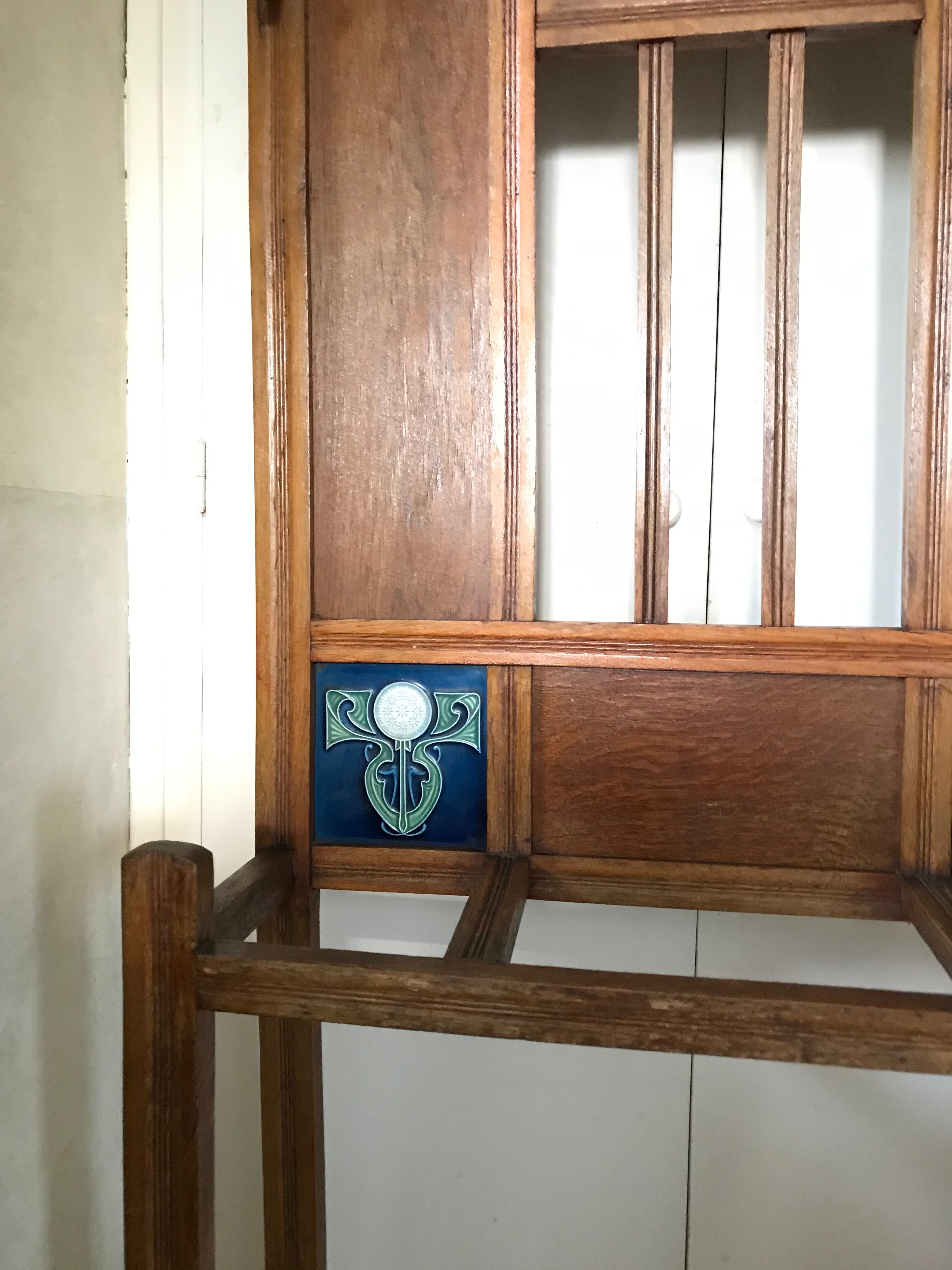 Clothing umbrella holder circa 1900