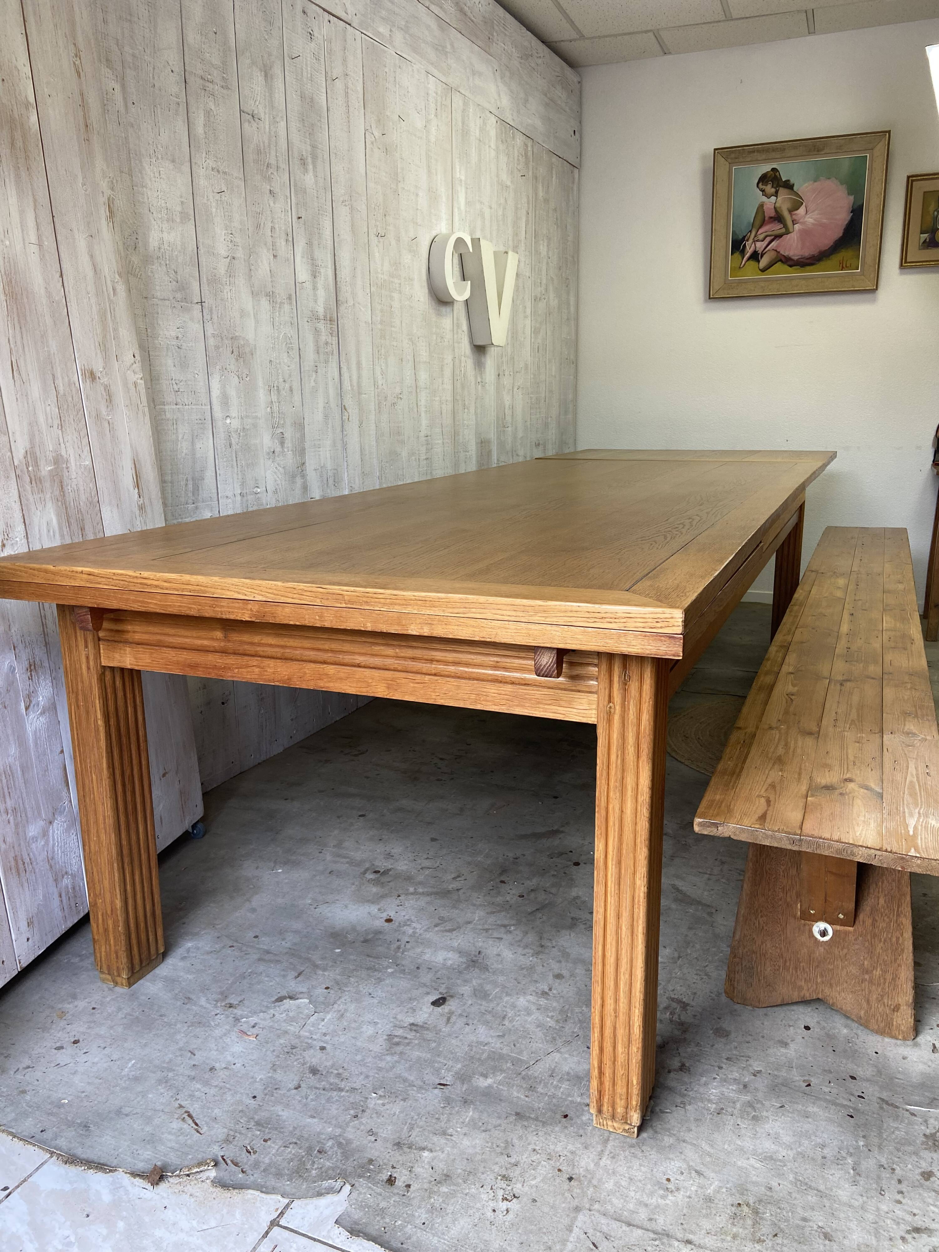 Farm table 250/400 x 104cm