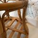 Rattan pouf