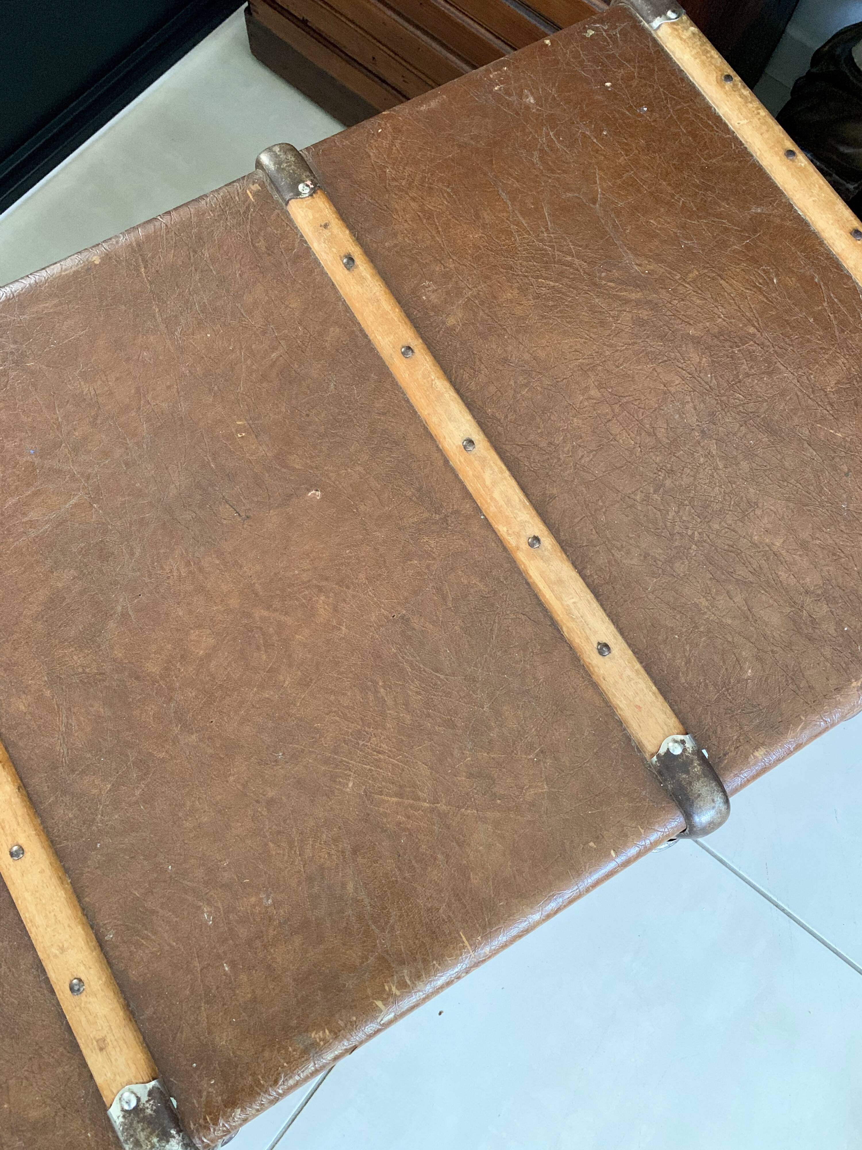 Old  vintage travel trunk