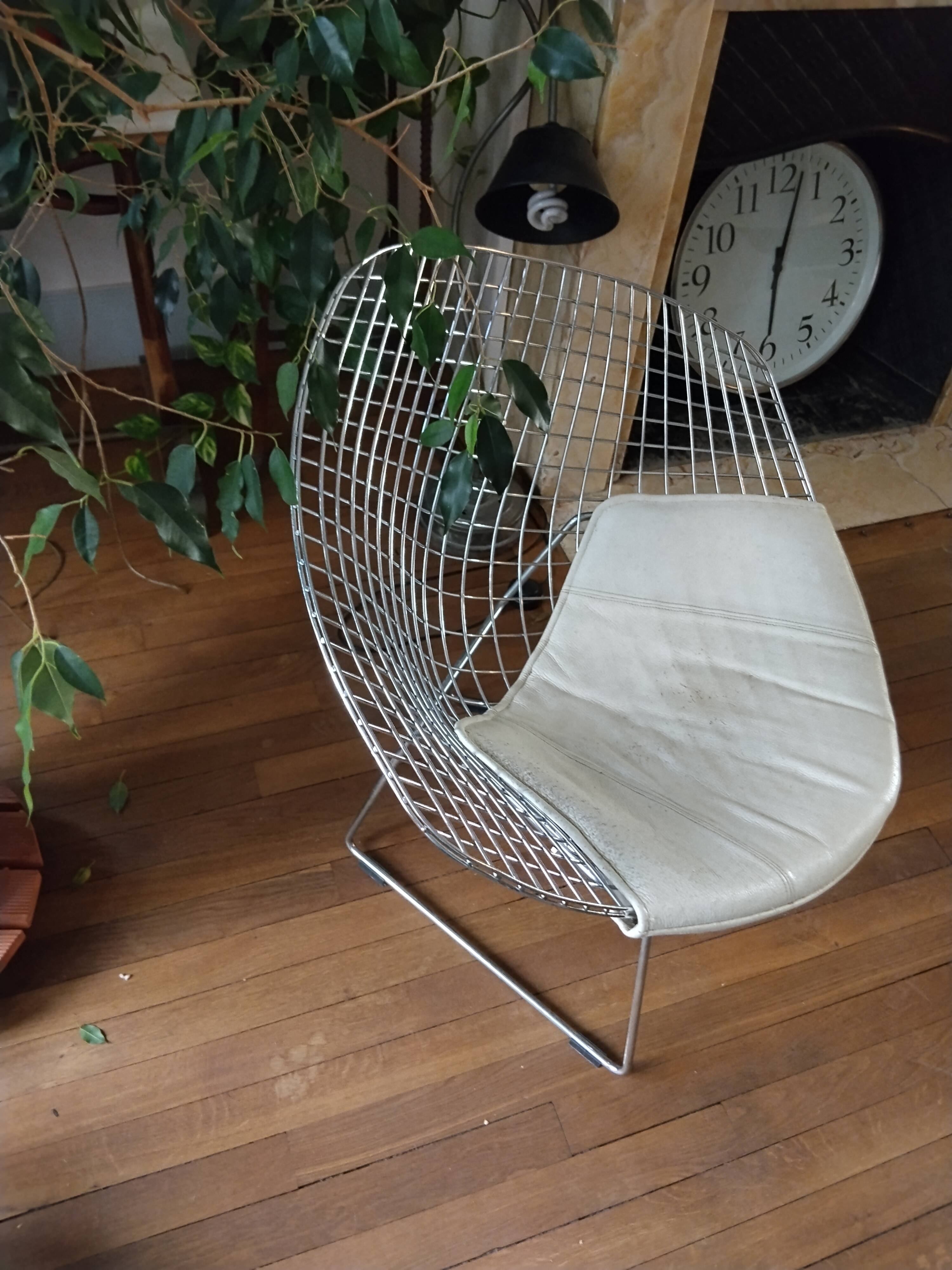 lot de 2 fauteuils design style diamant