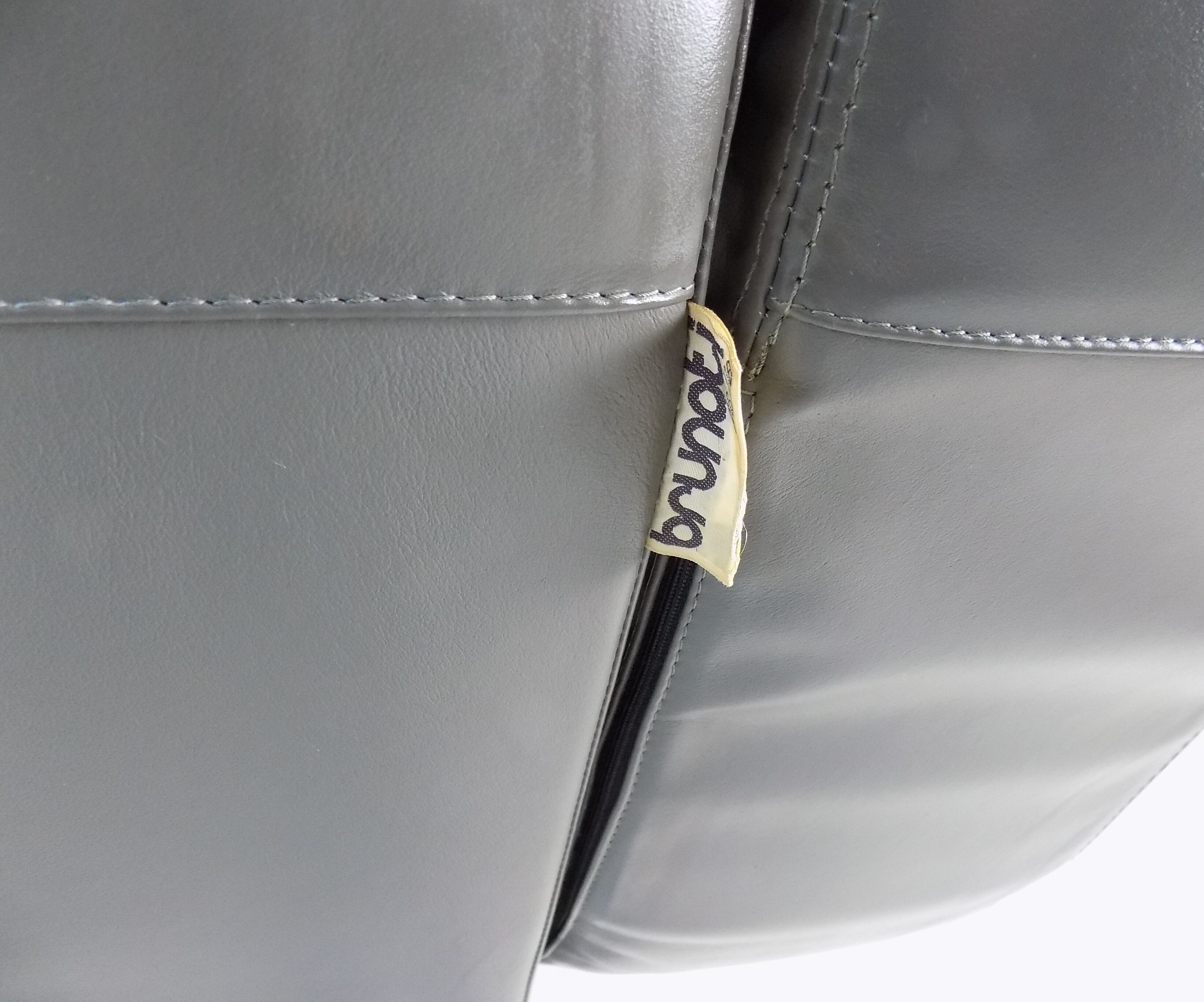 Fauteuil en cuir Brunati Kilkis par Ammanati & Vitelli