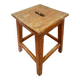 Old wooden painter's stool
