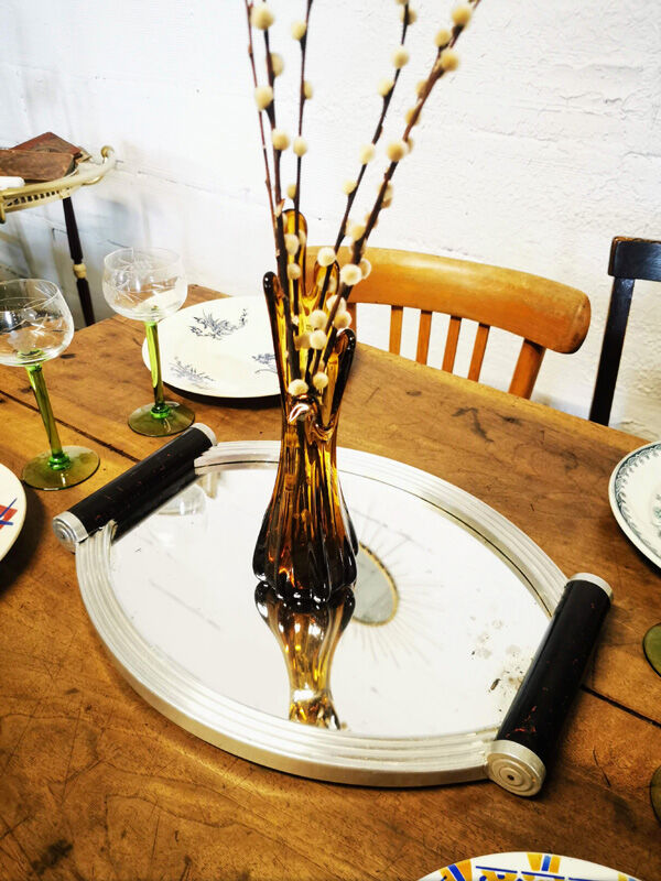 Art Deco mirror tray