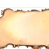 Miroir baroque en bronze xixème h= 104 cm